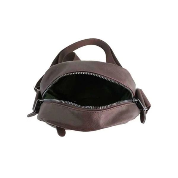 Τσαντάκι ώμου ανδρικό καφέ Discovery Heritage Crossbody D03353.97 Brown