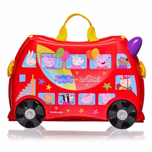 Βαλίτσα παιδική λεωφορείο πάρτι με την Peppa το γουρουνάκι Trunki