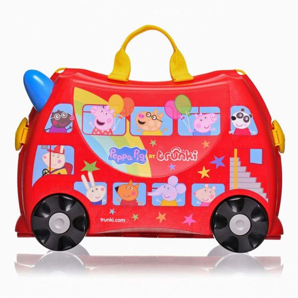 Βαλίτσα παιδική λεωφορείο πάρτι με την Peppa το γουρουνάκι Trunki