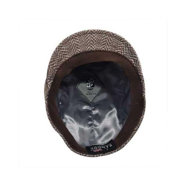 Winter Herringbone Cap 507 Kangol Brown