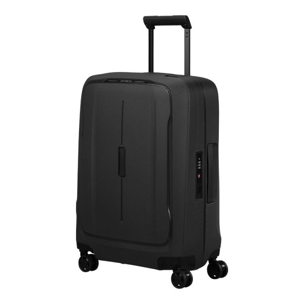 Cabin Hard Luggage 4 Wheels Samsonite Essens Spinner 55/20 Graphite