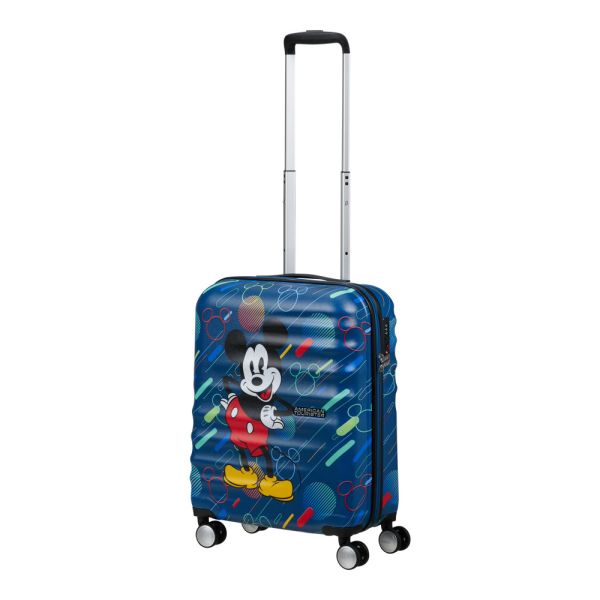 Cabin luggage American Tourister Disney Wavebreaker Spinner 55cm  Mickey Mouse Future Pop