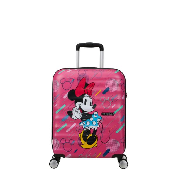 Cabin luggage American Tourister Disney Wavebreaker Spinner 55cm  Minnie Mouse Future Pop
