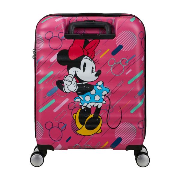 Cabin luggage American Tourister Disney Wavebreaker Spinner 55cm  Minnie Mouse Future Pop