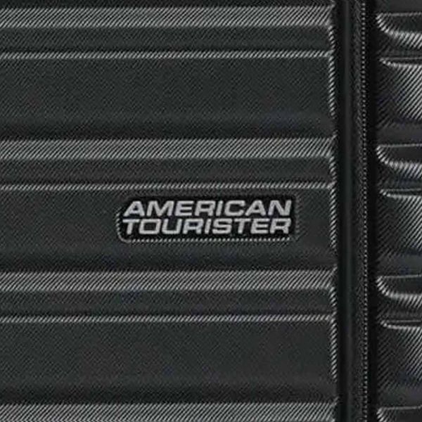 Hard Cabin Spinner Luggage American Tourister Flashline Easy Access 55/20 Shadow Black
