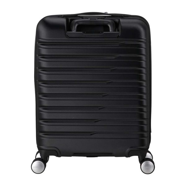 Hard Cabin Spinner Luggage American Tourister Flashline Easy Access 55/20 Shadow Black