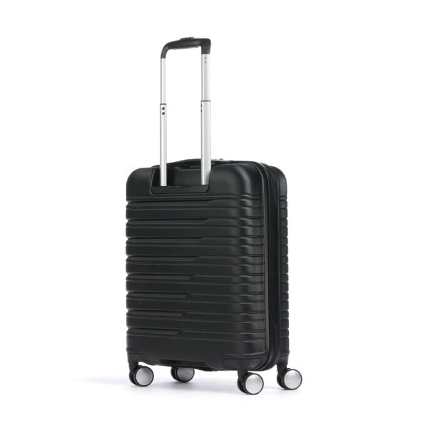 Hard Cabin Spinner Luggage American Tourister Flashline Easy Access 55/20 Shadow Black