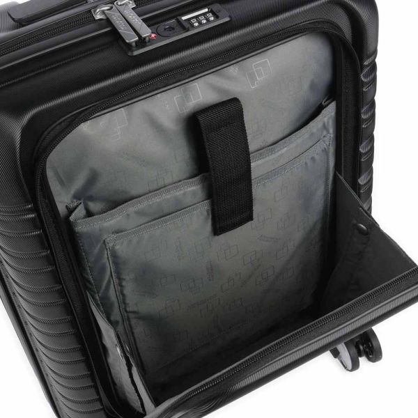 Hard Cabin Spinner Luggage American Tourister Flashline Easy Access 55/20 Shadow Black