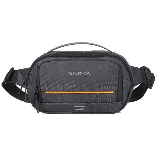 Τσαντάκι μέσης ανδρικό γκρι Nautica Waist Bag Grey