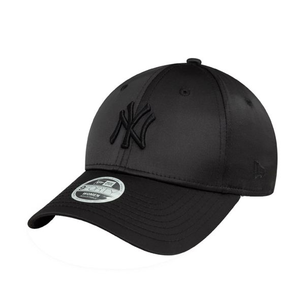 Women's Cap New York Yankees New Era 9Forty Satin Black / Black