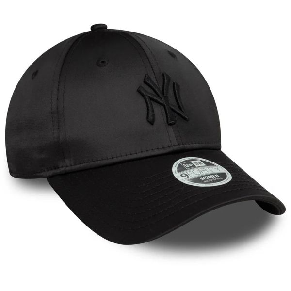 Women's Cap New York Yankees New Era 9Forty Satin Black / Black