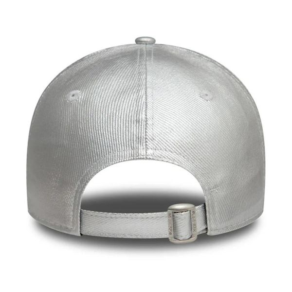 Women's Cap New York Yankees New Era 9Forty Met Denim Silver / White