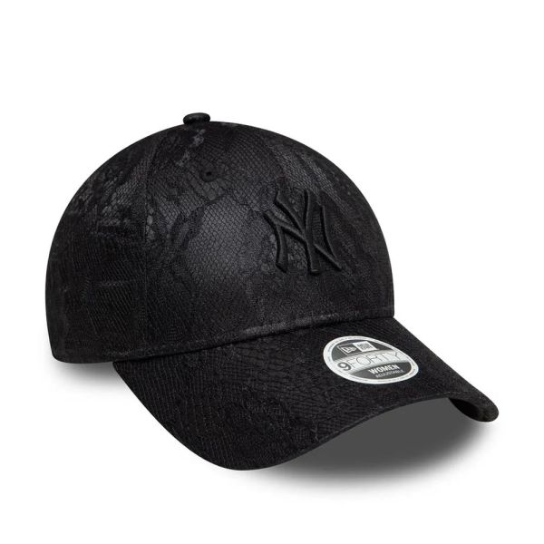 Women's Cap New York Yankees New Era 9Forty Lace Black / Black