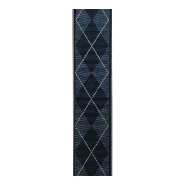 Τιράντες ανδρικές ελαστικές μπλε Victoria Two Tone Rhombus 36 mm