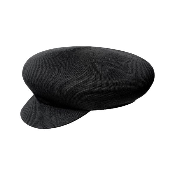 Καπέλο καλοκαιρινό τραγιάσκα μαύρο Kangol Tropic Halifax
