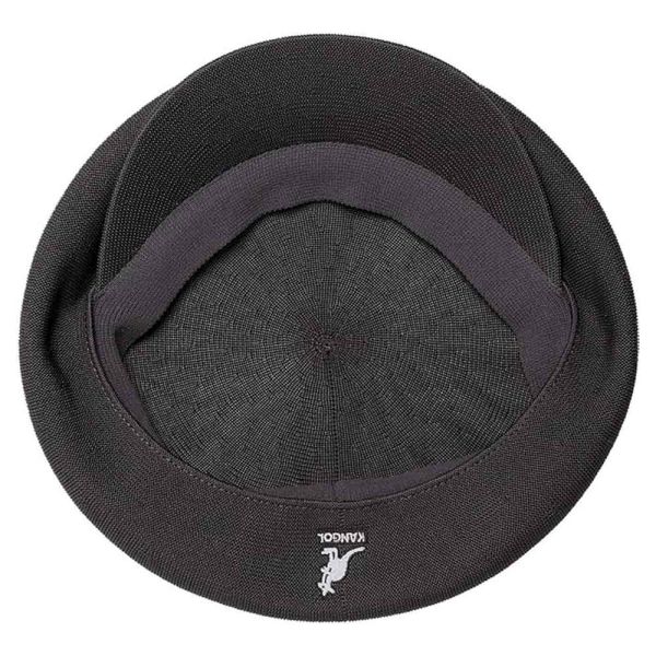 Καπέλο καλοκαιρινό τραγιάσκα μαύρο Kangol Tropic Halifax