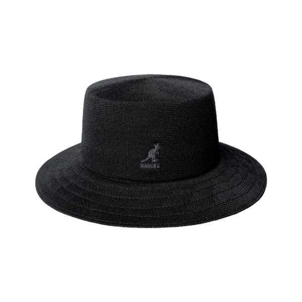 Καπέλο καλοκαιρινό μαύρο Kangol  Tropic Rap Hat Black