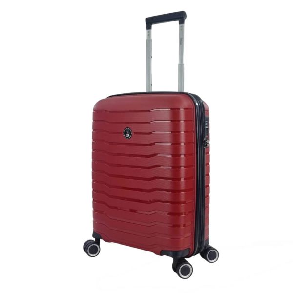 Cabin Hard Expandable Luggage 4 Wheels Rain 4W RB80134 55cm Bordeaux