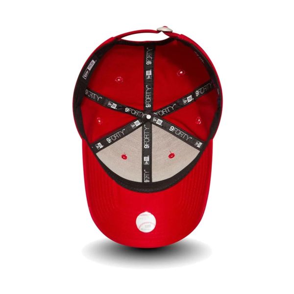 Καπέλο τζόκεϊ κόκκινο New York Yankees New Era 9Forty League Essential Red