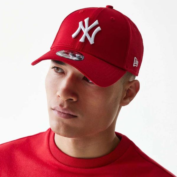 Καπέλο τζόκεϊ κόκκινο New York Yankees New Era 9Forty League Essential Red