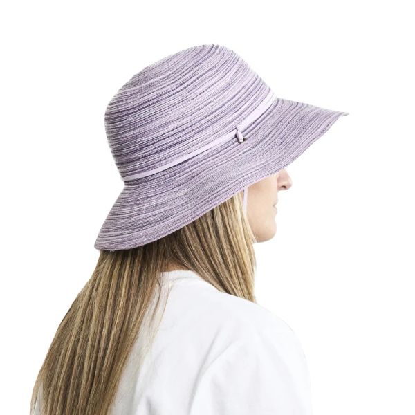 Καπέλο γυναικείο λιλά CTR Women's Wanderlust Breeze Straw Hat