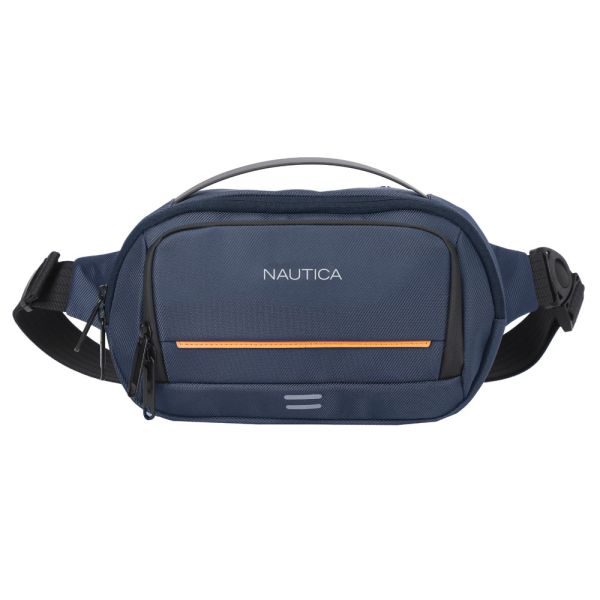 Τσαντάκι μέσης ανδρικό μπλε Nautica Waist Bag Grey