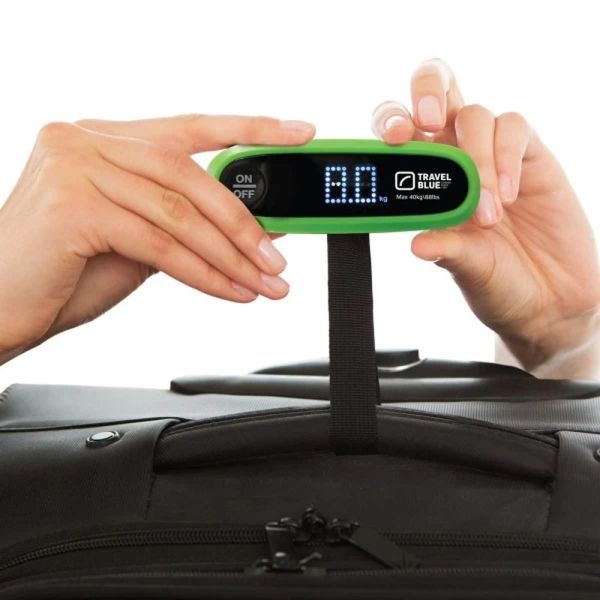 Ζυγαριά ψηφιακή μαύρη για το ταξίδι  Travel Blue