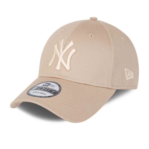 Καπέλο τζόκεϊ μπεζ New York Yankees New Era 9Forty League Essential Beige