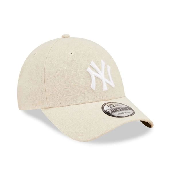 Καπέλο τζόκεϊ λινό εκρού New York Yankees New Era 9Forty Neyyan Linen Cap Cream
