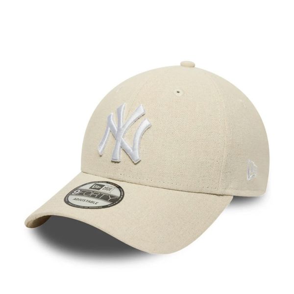 Καπέλο τζόκεϊ λινό εκρού New York Yankees New Era 9Forty Neyyan Linen Cap Cream