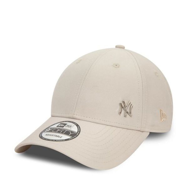 Καπέλο τζόκεϊ ανοιχτό μπεζ New York Yankees New Era Cap Mlb Flawless Logo Basic 940 Light Beige