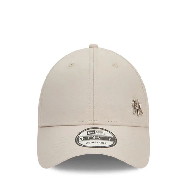 Καπέλο τζόκεϊ ανοιχτό μπεζ New York Yankees New Era Cap Mlb Flawless Logo Basic 940 Light Beige
