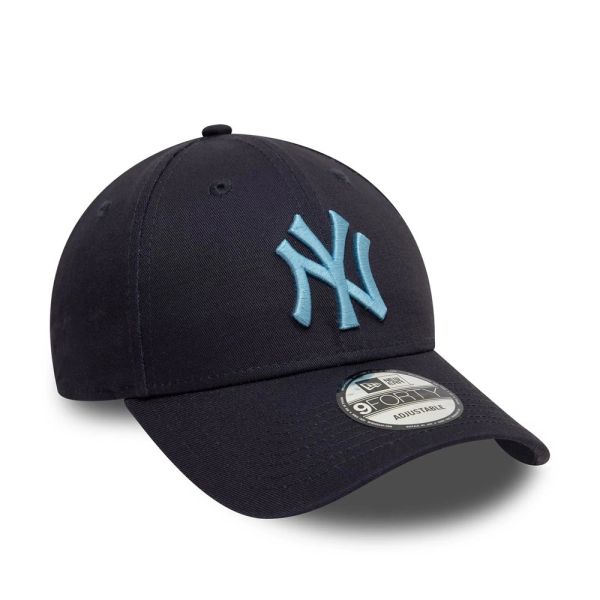 Καπέλο τζόκεϊ σκούρο μπλε New York Yankees New Era 9Forty League Essential Cap Navy Blue / Light Blue