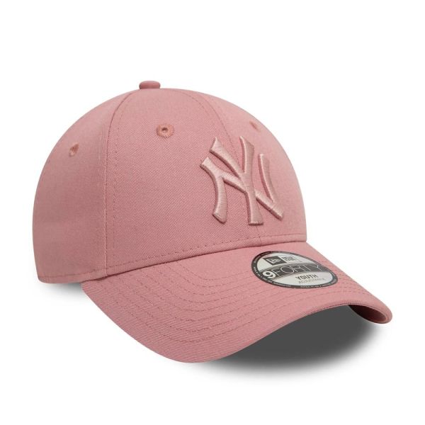 Καπέλο τζόκεϊ παιδικό ροζ New York Yankees New Era 9Forty CHYT League Essential Dark Pink