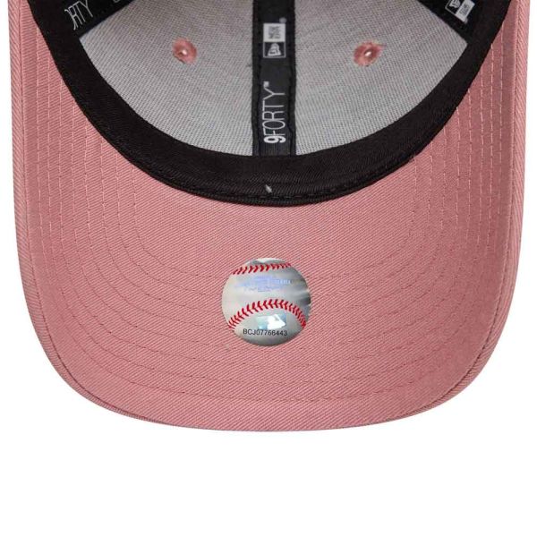Καπέλο τζόκεϊ παιδικό ροζ New York Yankees New Era 9Forty CHYT League Essential Dark Pink
