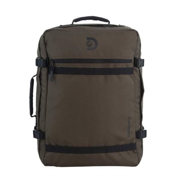 Τσάντα ταξιδίου - σακίδιο πλάτης χακί Discovery Andes 3 Way Backpack D00400-11 Khaki