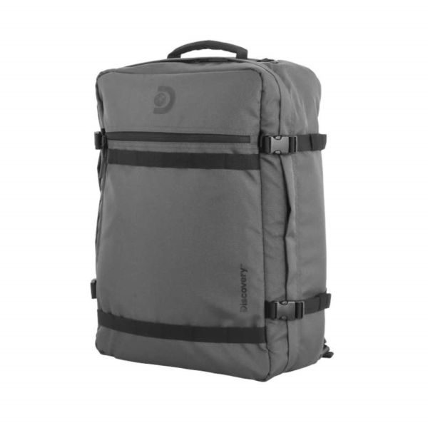 Τσάντα ταξιδίου - σακίδιο πλάτης γκρι Discovery Andes 3 Way Backpack D00400-22 Grey