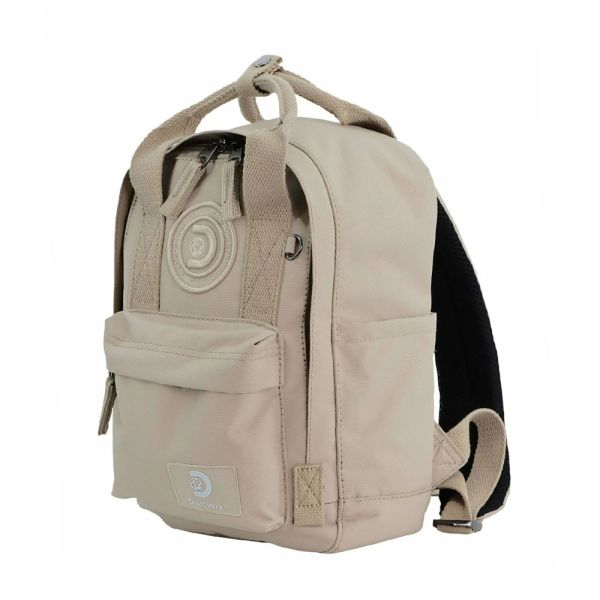 Σακίδιο πλάτης μπεζ Discovery Cave Backpack D00810.100 Sand