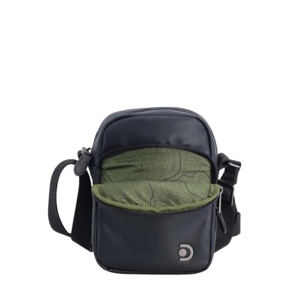 Τσαντάκι ώμου μαύρο Discovery Heritage Utility Bag D03354.06 Black