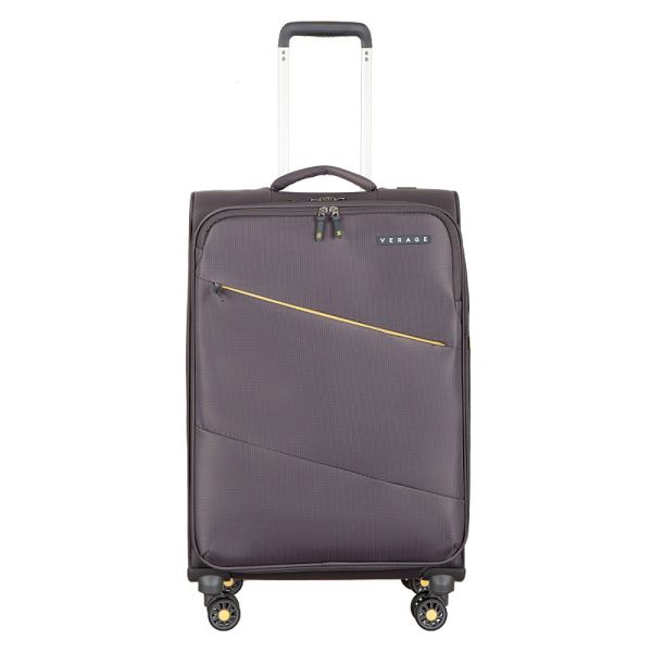 Βαλίτσα μαλακή μεσαία γκρι με 4 ρόδες  Verage Bristol 4W M Grey