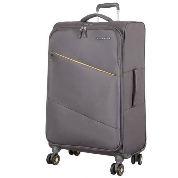 Large Soft Luggage 4 Wheels  Verage Bristol Grey