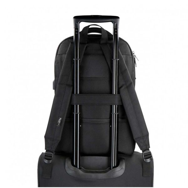 Σακίδιο πλάτης επαγγελματικό μαύρο  Pepe Jeans Business Blackmore Backpack