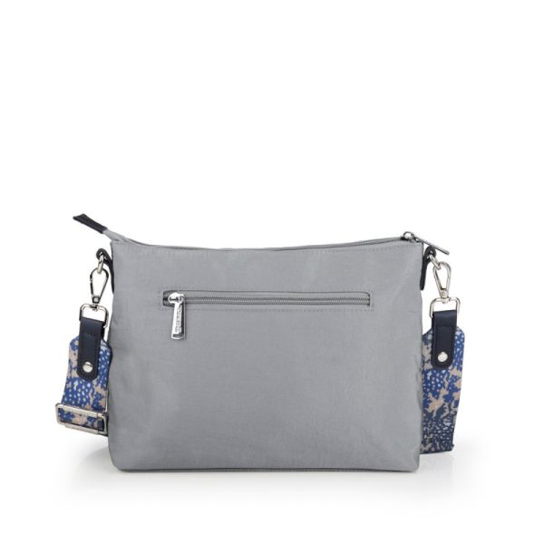 Τσάντα ώμου γυναικεία γκρι Gabol Luz Shoulder Bag 603805