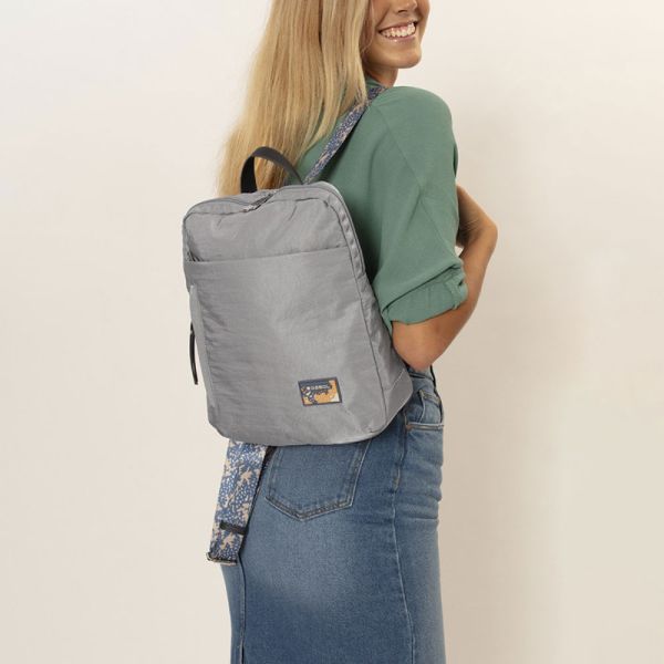 Σακίδιο πλάτης γυναικείο γκρι Gabol Luz Backpack 603842