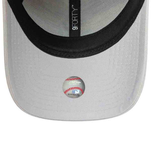 Καπέλο τζόκεϊ γκρι New York Yankees New Era 9Forty Team Outline Grey