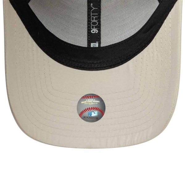 Καπέλο τζόκεϊ μπεζ New York Yankees New Era Cap Tonal Flawless Cream