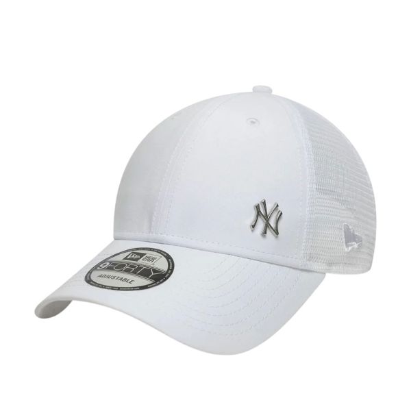 Καπέλο τζόκεϊ λευκό  New York Yankees New Era 9Forty MLB Flawless Trucker White