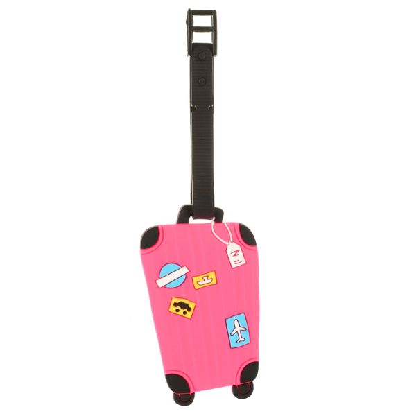 Ετικέτα αναγραφής ονόματος φούξια Diplomat Luggage