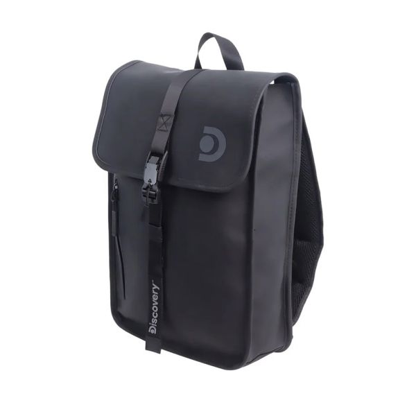 Σακίδιο πλάτης με καπάκι μαύρο Discovery Reef Backpack D01301.06 Black