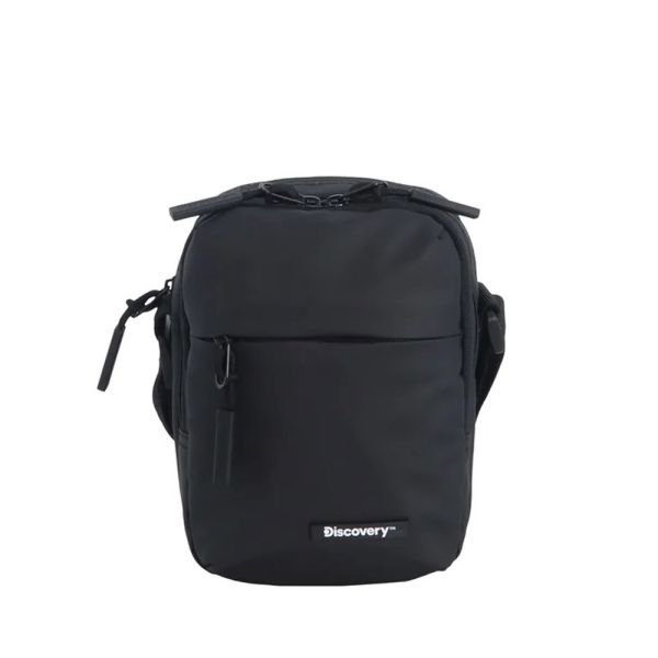 Τσαντάκι ανδρικό ώμου μαύρο Discover Urban Shoulder Bag D03443.06 Black